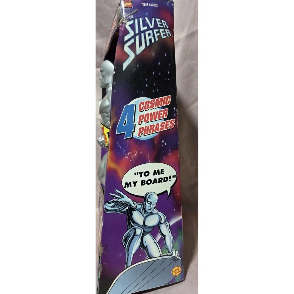 Toy Biz Marvel Comics The Silver Surfer Action Figure 1998 Electronic Talking